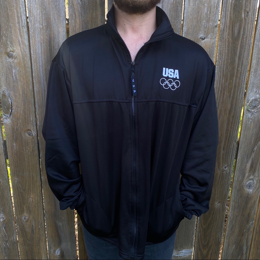 Vintage | USA National Zip Up Sports Jacket XL